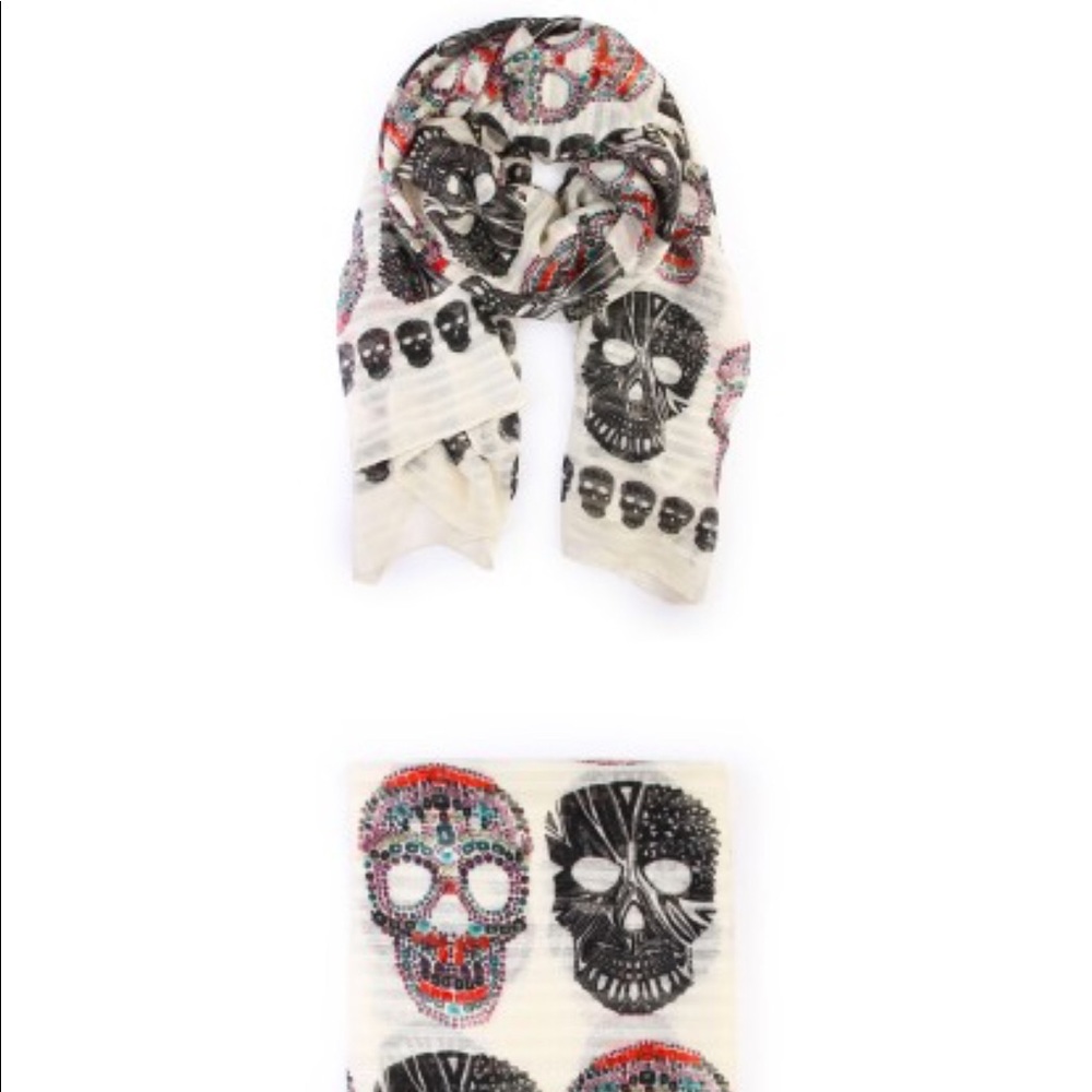 Sugar skull scarf! Coming soon!!